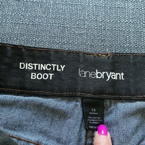 Lane Bryant Stonewashed Boot-cut Jeans